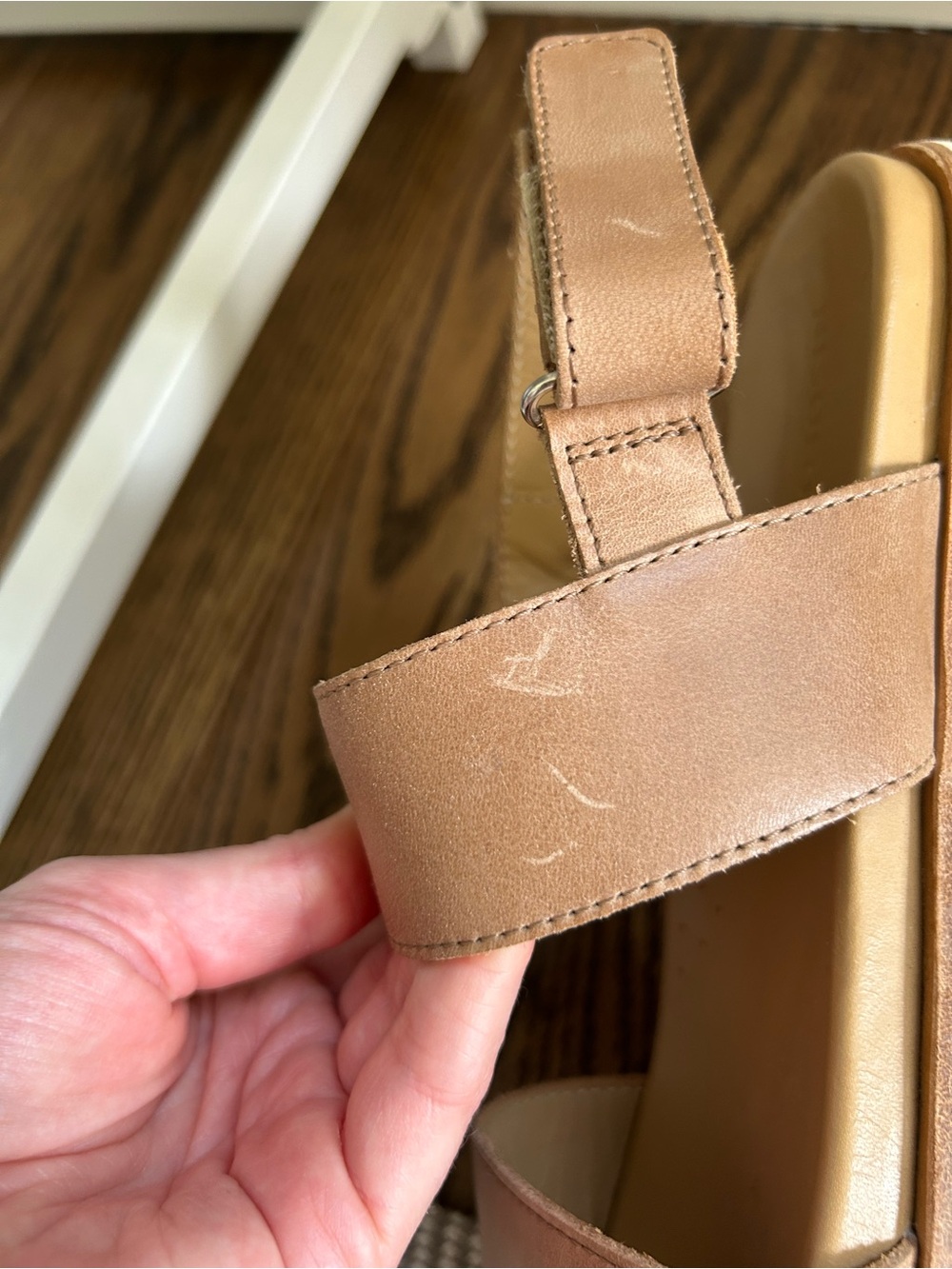 Nisolo Go-To Flatform Sandal 2.0 — almond - Picture 8 of 8